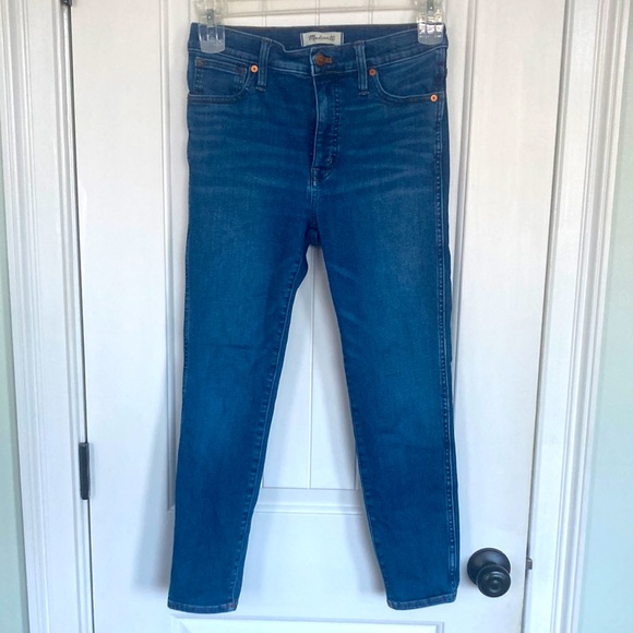 Madewell 10" High-Rise Skinny Jeans Sz 27P - Picture 2 of 9